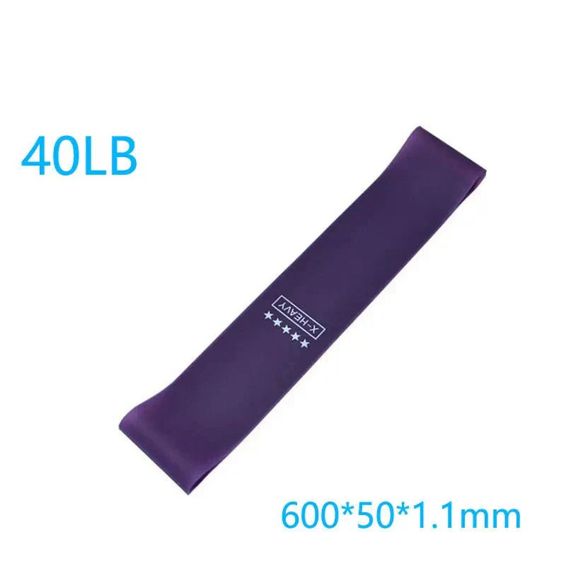 Elastic Resistance Bands Set for Yoga, Pilates, and Strength Training - 5 - Pack - Next Level