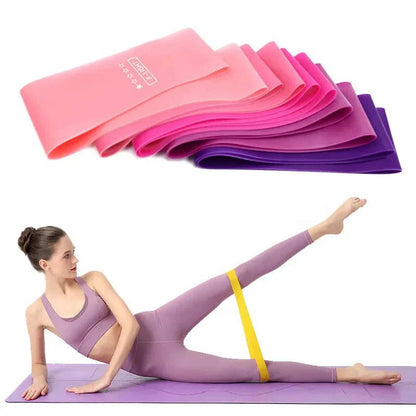 Elastic Resistance Bands Set for Yoga, Pilates, and Strength Training - 5 - Pack - Next Level