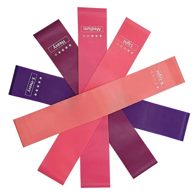 Elastic Resistance Bands Set for Yoga, Pilates, and Strength Training - 5 - Pack - Next Level